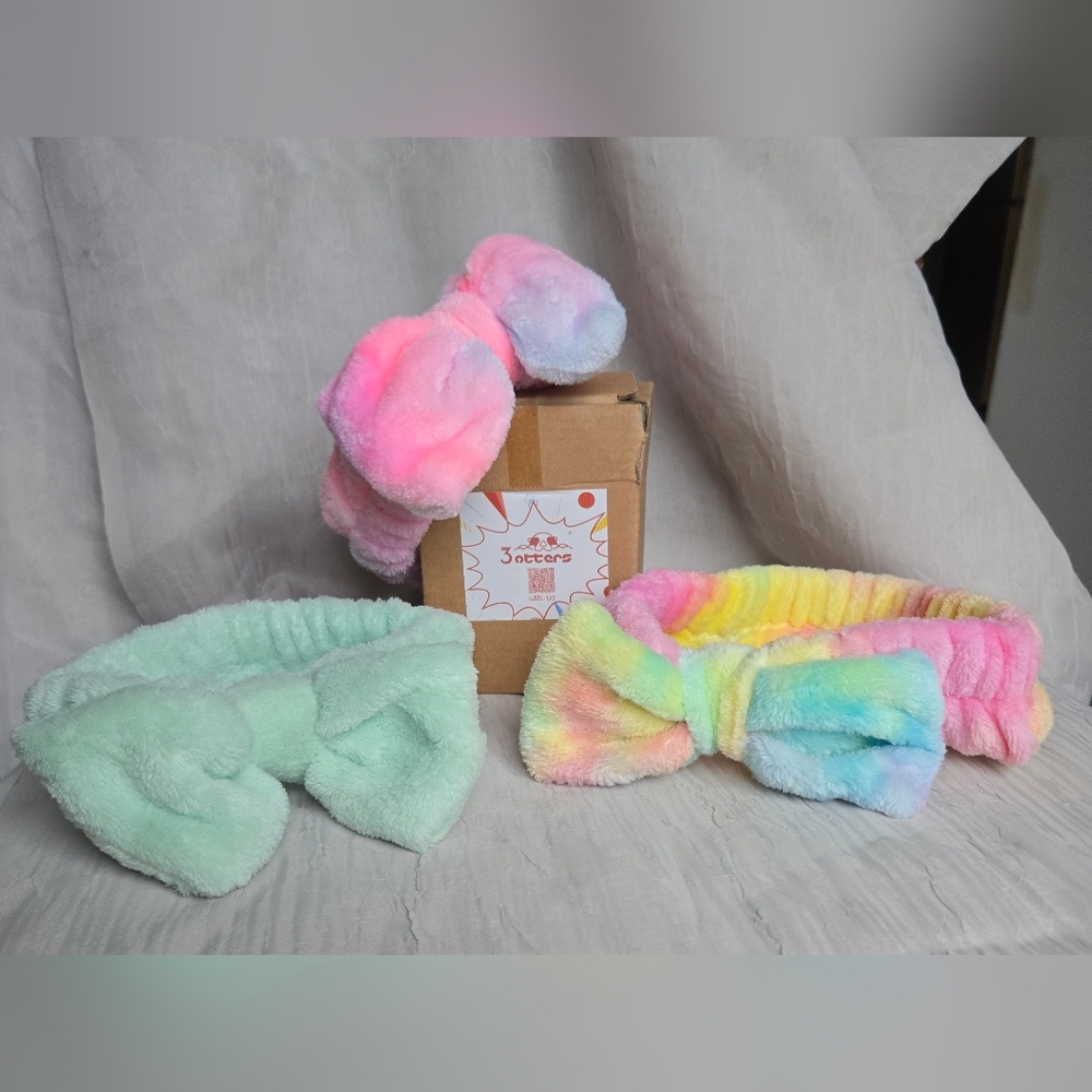 Spa Headband- 3 PK
